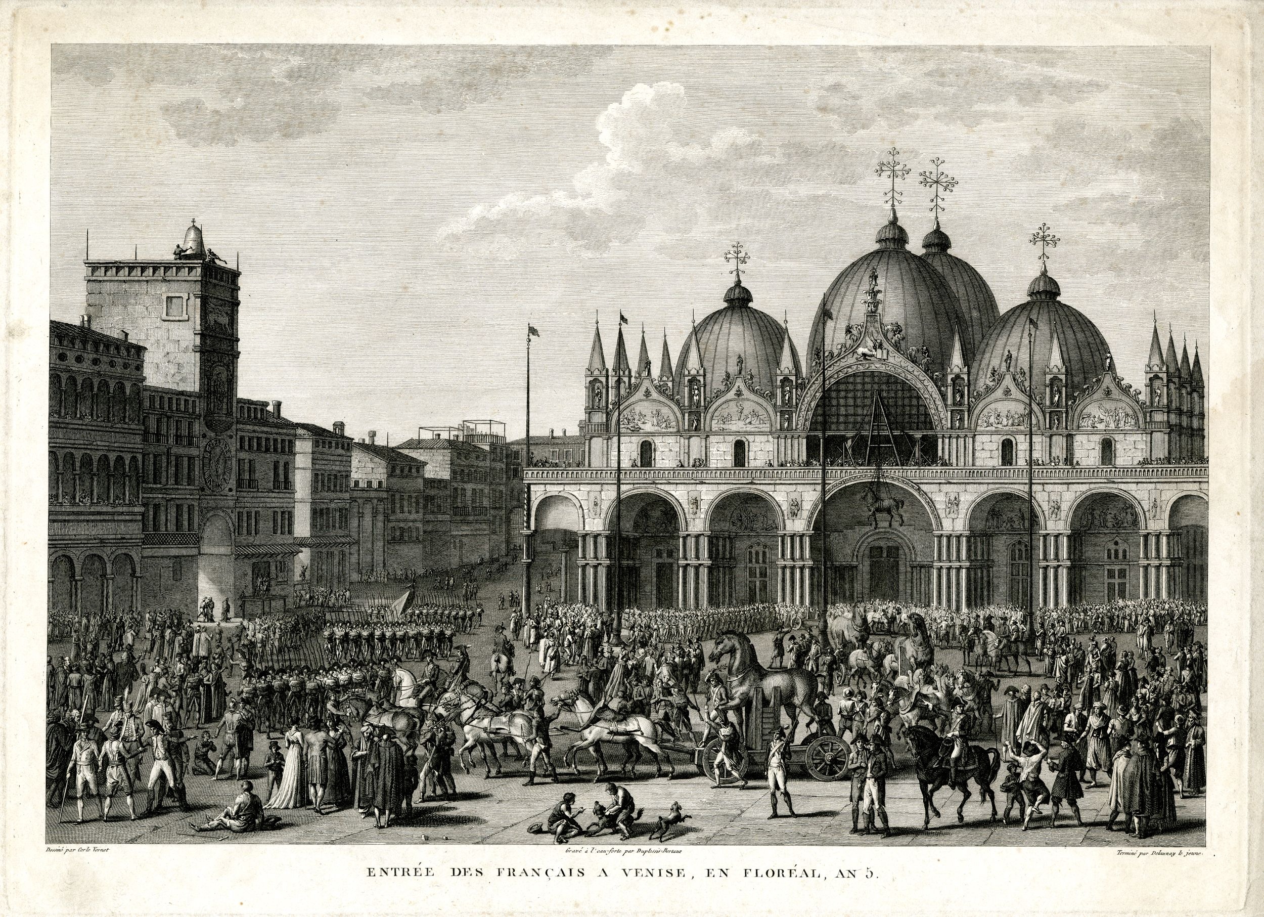 I-francesi-asportano-gli-antichi-cavalli-dalla-cattedrale-di-san-marco-1797