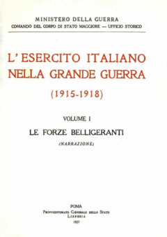 esercito italiano nella grande guerra vol1 cover