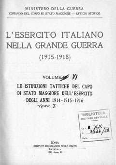 esercito italiano nella grande guerra vol6 tomo1 cover