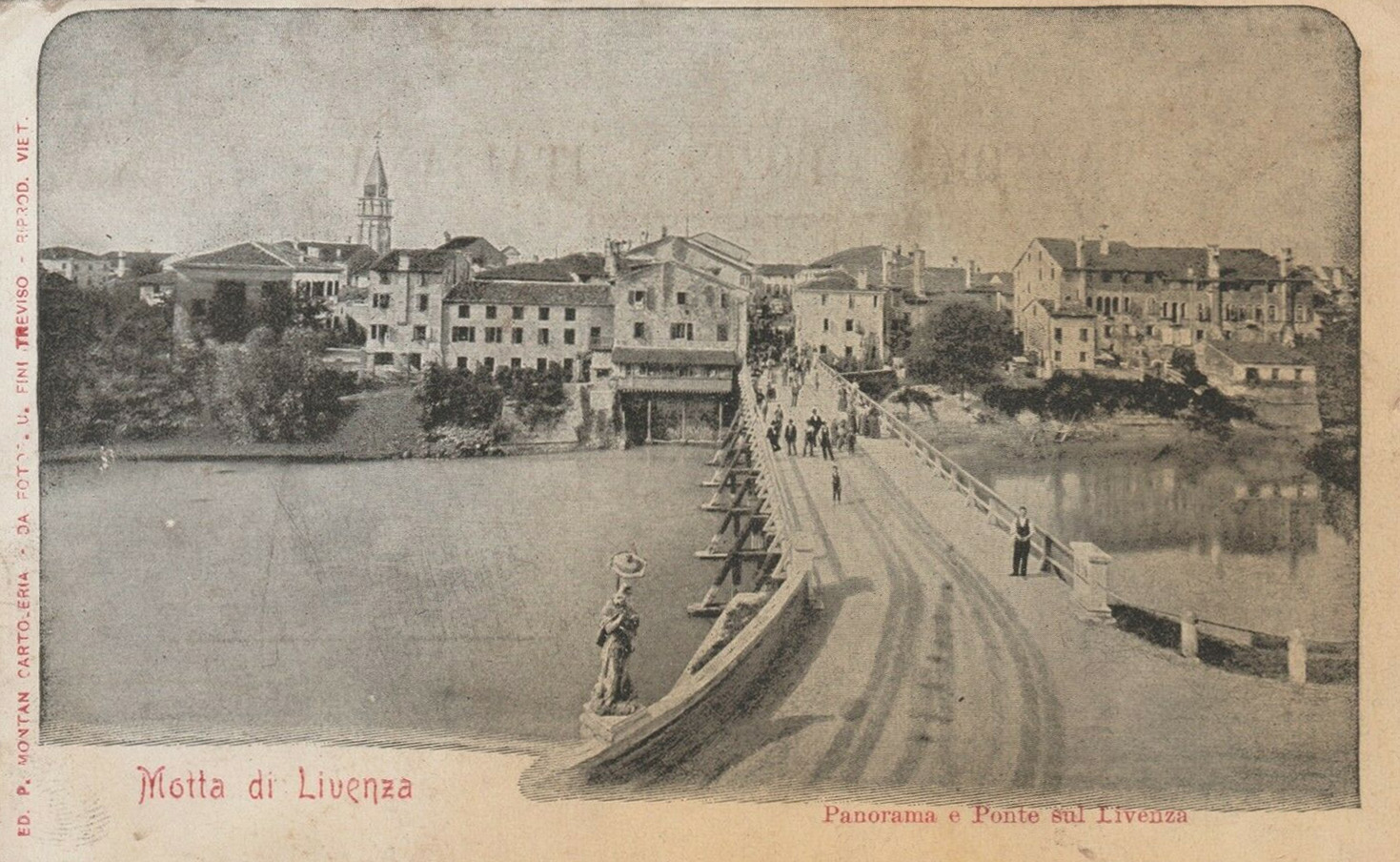 Motta di Livenza - Panorama e Ponte sul Livenza