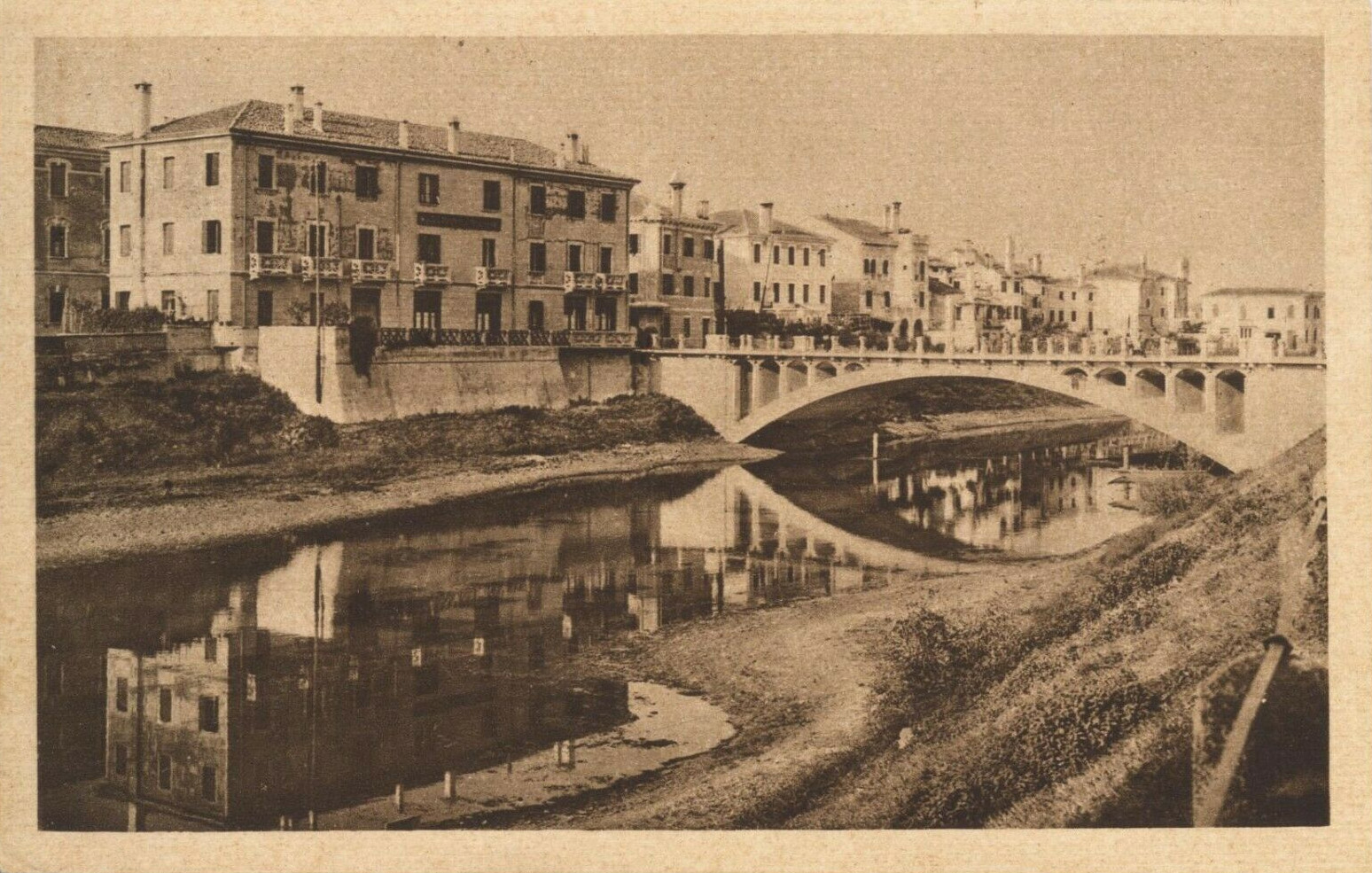 1934-Motta-Livenza-Riviera-e-Ponte-sul-Livenza