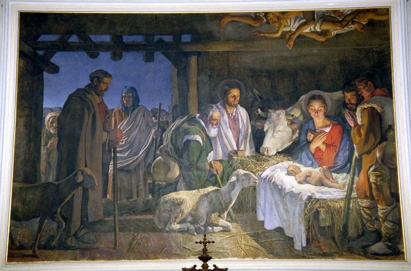 Natività di Gesù. Adorazione dei pastori