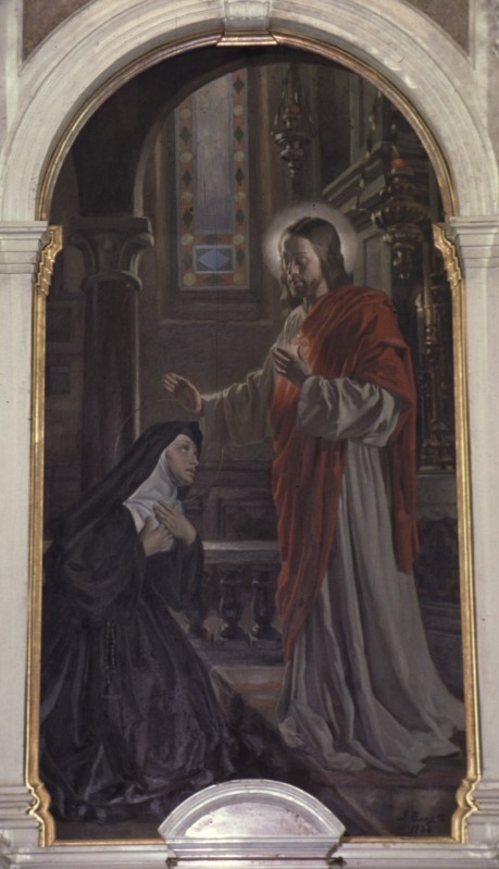 Sacro Cuore di Gesù appare a Santa Margherita Alacoque
