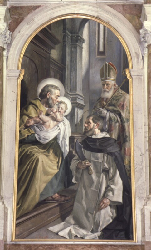 San Giuseppe con i santi Biagio e Pietro