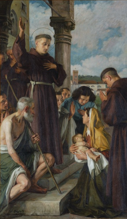 Sant'Antonio da Padova e il miracolo del neonato