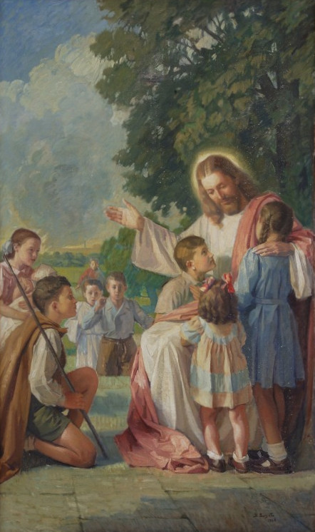 Gesù Cristo benedice i fanciulli