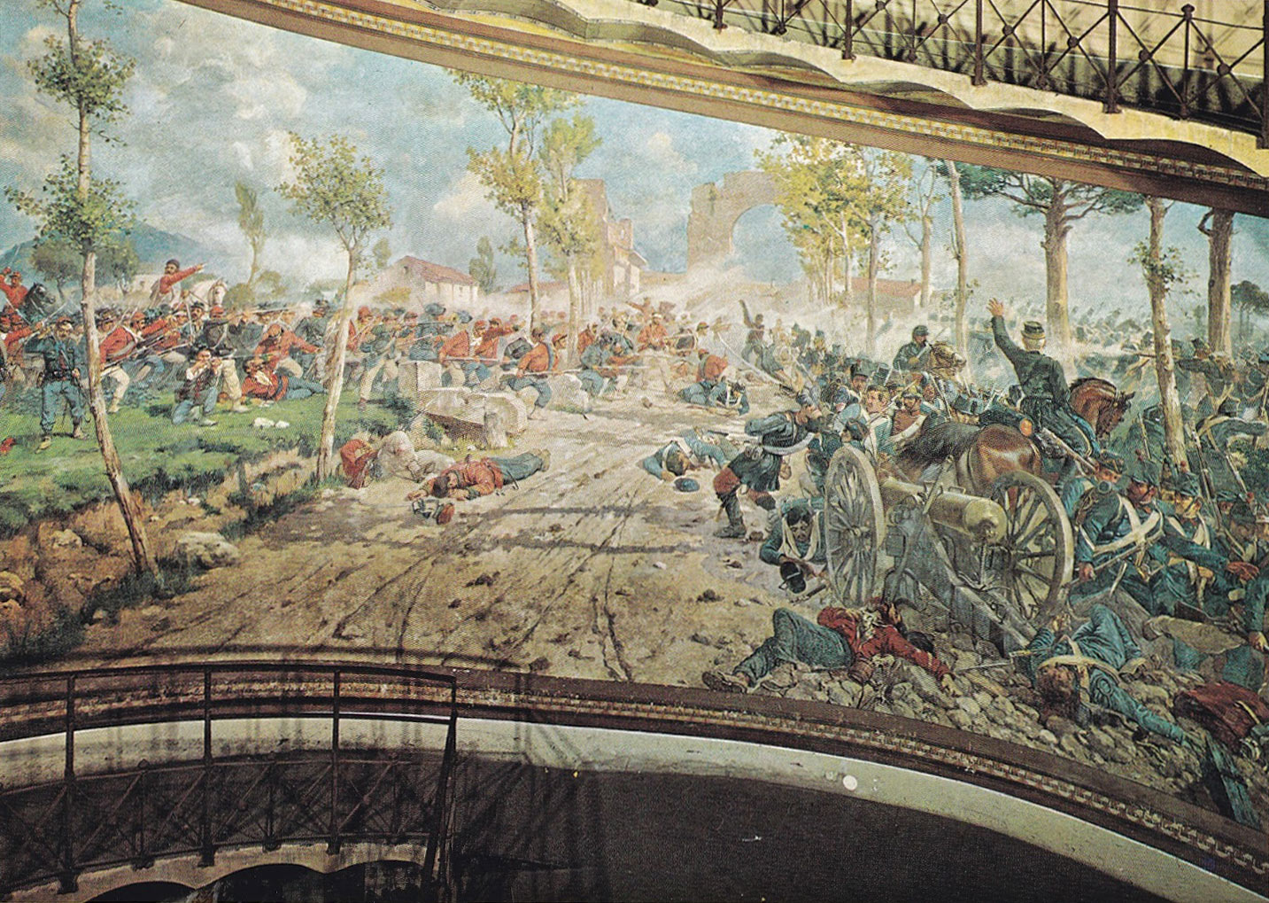 Combattimento fra garibaldini e truppe del Re di Napoli Francesco II di Borbone presso Capua