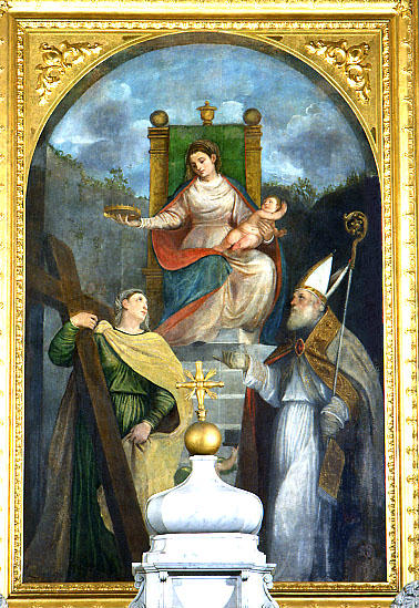 Francesco-Beccaruzzi-Madonna-con-Bambino-in-trono-tra-Sant'Elena-e-san-Tiziano